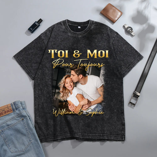 T-shirt - love personnaliser cadeau idéal pour le saint valentin